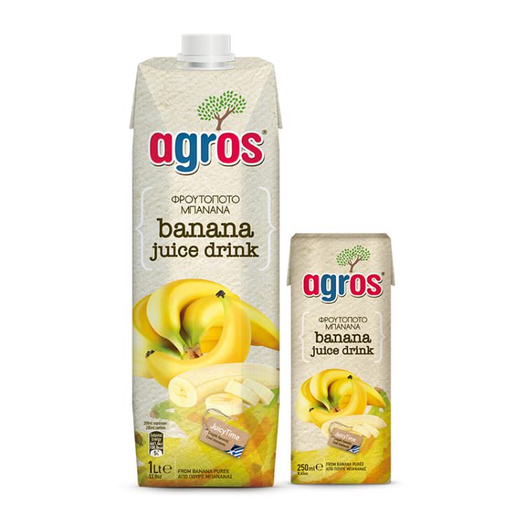 Agros Banana Juice 1l