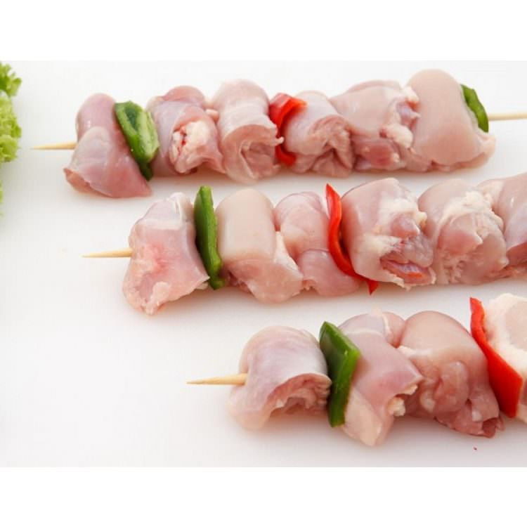 CHICKEN SOUVLAKI WITH PEPPERS 100-120g
