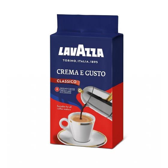 LAVAZZA CREMA GUSTO 250g (GROUND COFFEE)