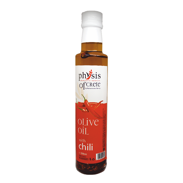 Physis Of Crete Olive Oil With Chilli 250ml