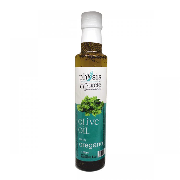 Physis Of Crete Olive Oil With Oregano 250ml