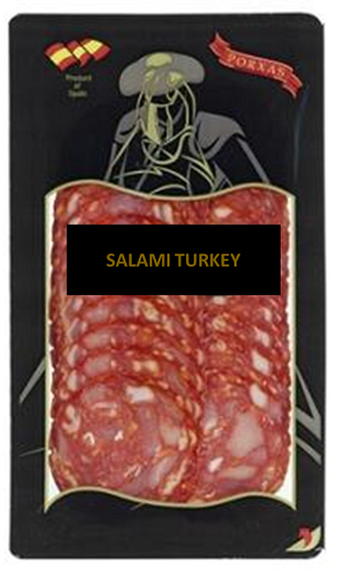 Porxas Salami Turkey 70g