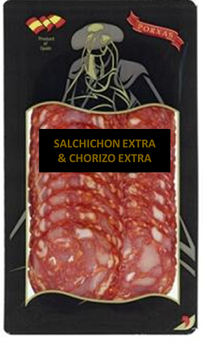 Porxas Salchichon Extra & Chorizo Extra 70g