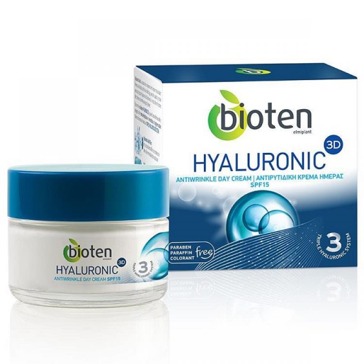 Bioten Hyaluronic Antiwrikle Day Cream Spf 15 50ml