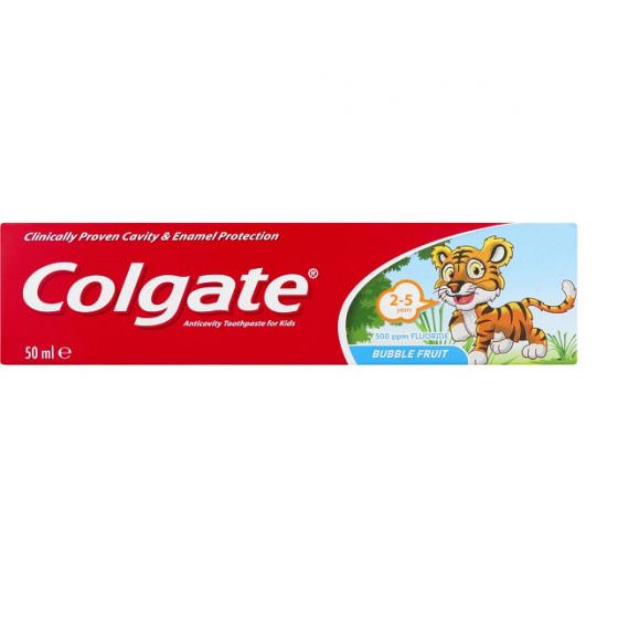 Colgate Toothpaste Bubble Fruit 50ml