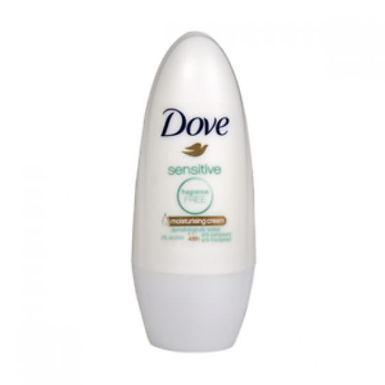 Dove Roll On Sensitive Fragrance Free 50ml