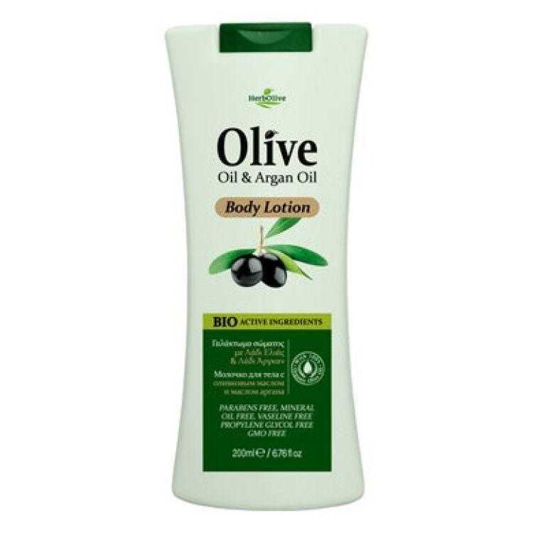 Herbolive Body Lotion Olive & Argan Oil 200ml