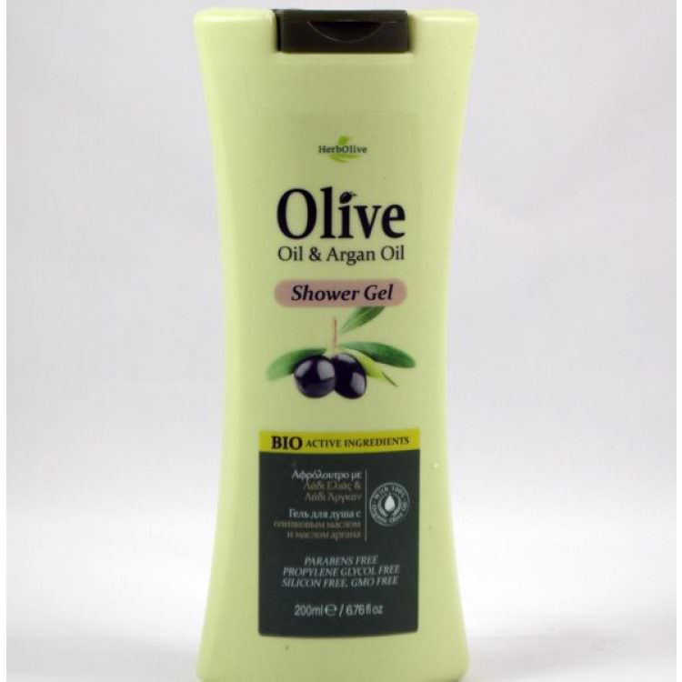 Herbolive Shower Gel Olive &argan Oil 200ml
