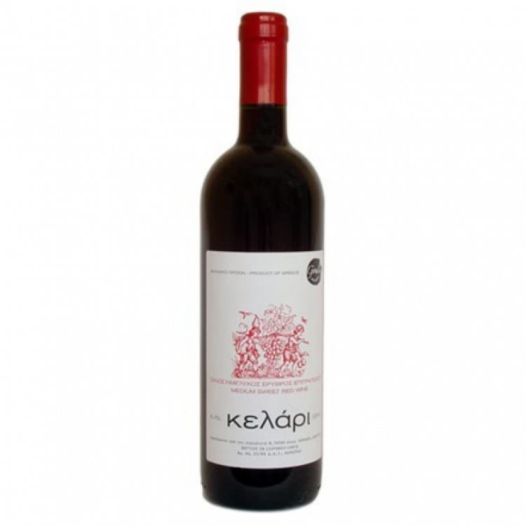 KELARI RED MEDIUM SWEET WINE 0,75L