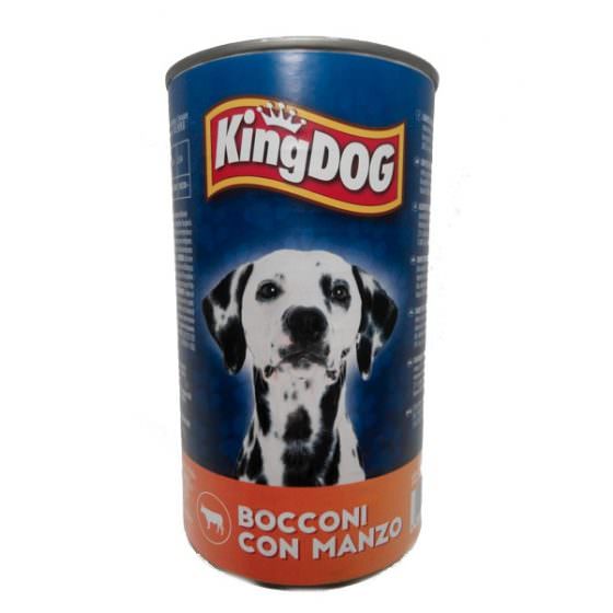 KINGDOG DOG FOOD BEEF MORSELS 12320g