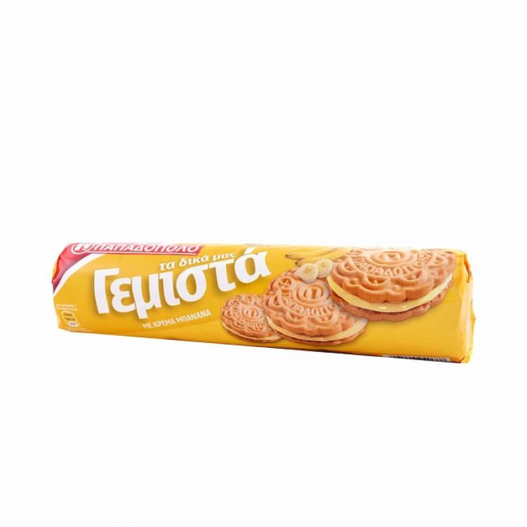 PAPADOPOULOU FILLED BISCUITS WITH LEMON CREAM 200g