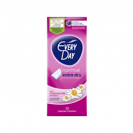 Everyday Pantyliners Normal Extra Dry (20pcs)