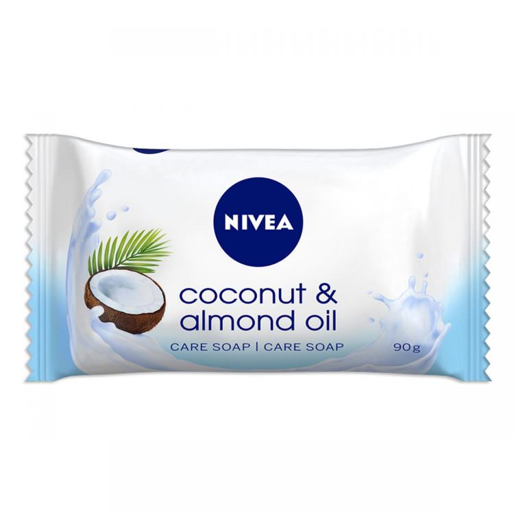 NIVEA COCONUT & ALMOND OIL SOAP 90g