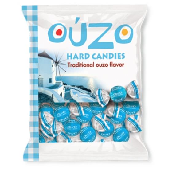 HARD CANDIES TRADITIONAL OUZO FLAVOR 300G