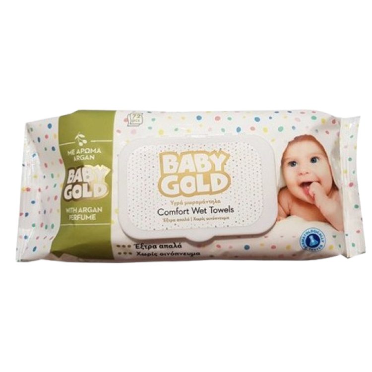 Baby Gold Wet Towels 72s Argan Flip Up 6 Removebg Preview